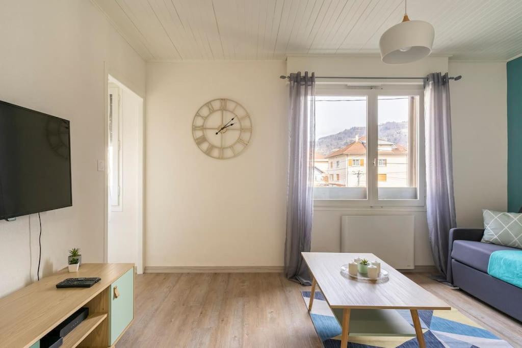 Studio Cosy Proche Du Centre + Parking Gratuit Cluses Exterior foto